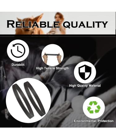 Plorbach 20 Pcs Dally Wrap - Anti-Skid & Wear-Resistant Horse Rubber Roper - Saddle Horn Wrap (Black) - Buy Online on GoSupps.com