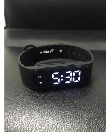 e-vibra Silent Vibration Alarm Clock - Ideal for Toilet Training Medication Reminders & Potty Timing for Kids & Adults (Black) - Buy Online on GoSupps.com