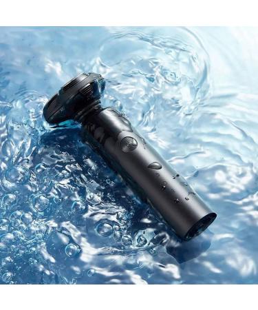Head Shaver for Men - Rechargeable Waterproof Electric Shaver & Beard Trimmer | Dry & Wet Shaving Fast Charging Black - Buy Online on GoSupps.com