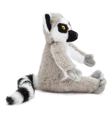Zappi Co Ultra Soft Ring-Tailed Lemur Plush Toy - 28cm Length | Eco-Friendly Newborn Gift | Realistic Lifelike Design - Buy Online on GoSupps.com