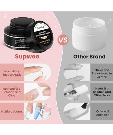 Buy Solid Builder Gel for 3D Nail Art - Non-Sticky Sculpting Gel Clear White & Nude - Perfect for Nail Extensions & Carving - International Shipping Available - Buy Online on GoSupps.com