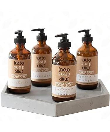 Lactosoapcillus Probiotic Hand Soap - Natural Vegan Patchouli Scent - Skin-Loving Essential Oils - 8 fl oz - Buy Online on GoSupps.com