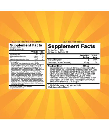 Nature's Secret 7 Day Ultimate Cleanse - Total Body Detox for Healthy Digestion & Elimination | Multi-Herb & Fiber Blend | 72 Tablets with Pill Case - International Shipping Available - Buy Online on GoSupps.com