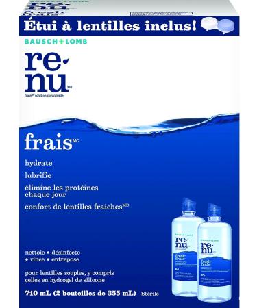 Bausch & Lomb Renu MultiPlus Solution 355ml - Pack of 2 | Effective Lens Care Solution - Buy Online on GoSupps.com