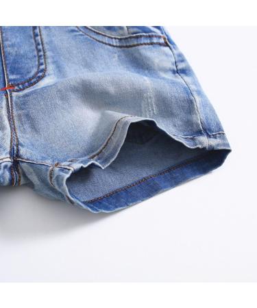 KIDSCOOL SPACE Baby Jean Overalls Toddler Summer Denim Shortall 2-3 Years Blue-1964 - Buy Online on GoSupps.com