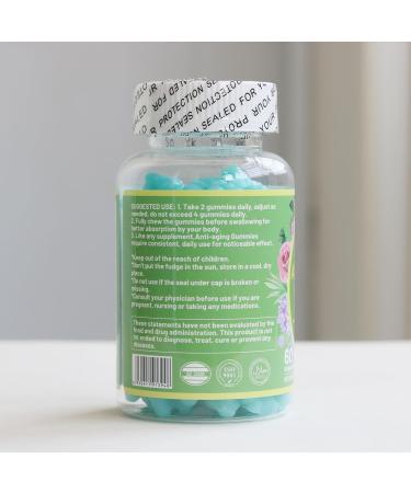 AIHIYO Anti-Aging Gummies Promotes New Skin Cells Production Rejuvenation Anti-Wrinkle & Antioxidant Support Lemon Flavor 60 Count - Buy Online on GoSupps.com