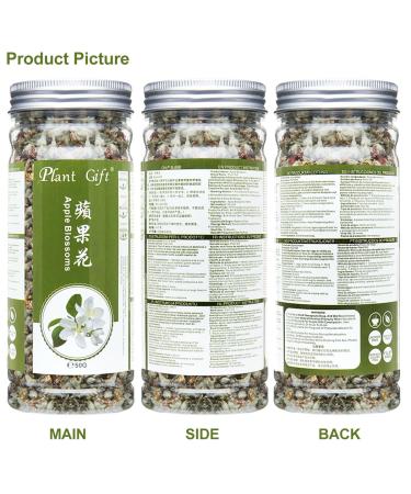 Organic Apple Blossom Flower Tea - Anti-Acne & Freckles | 50g Dried Loose Tea - Buy Online on GoSupps.com