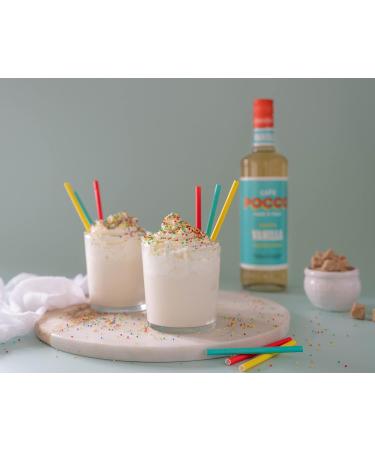 Cafe Pocco Vanilla Coffee Syrup 75cl with Reusable Pump - 10ml | Shop Now - Buy Online on GoSupps.com