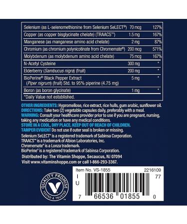Vthrive Bioactive Immune Multivitamin with Elderberry NAC - 120 Vegetable Capsules - Buy Online on GoSupps.com