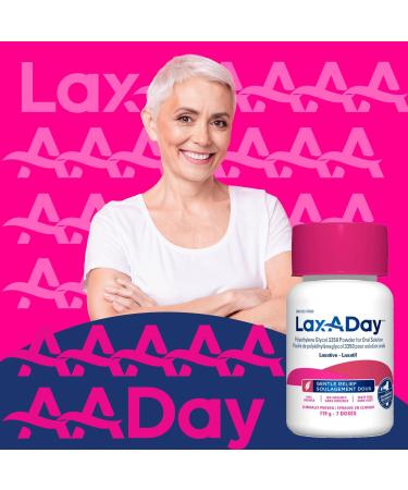 LAX-A-DAY Powder Laxative - No Taste No Grit No Sugar - Clinically Proven Relief of Occasional Constipation - Stimulates Bowel Movements - (7 Doses 119 g) Lax-a-Day (Powder) 119 g - Buy Online on GoSupps.com