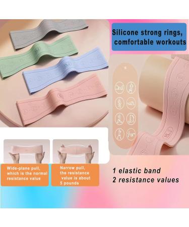 Buy Yoga Elastic Resistance Bands for Men & Women - Blue Hip Strength Training & Stretch Tension Bands - Buy Online on GoSupps.com