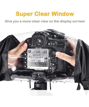 Professional Rain Cover for Canon Nikon Sony DSLR Mirrorless Cameras | Waterproof Camera Protector 18.3x13.8inch - Buy Online on GoSupps.com
