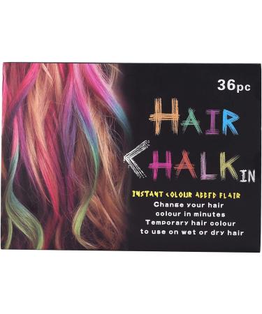 Temporary Hair Dye Pen - Washable Hair Color Professional Washable Hair Dye - Hair Chalk Hair Color Stick - Temporary Hair Dye Timely Hair Color(36 Colors) - Buy Online on GoSupps.com