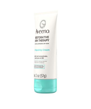 Aveeno Restorative Skin Therapy Oat Repairing Cream 2 oz - Nourish & Repair Dry Skin - Buy Online on GoSupps.com