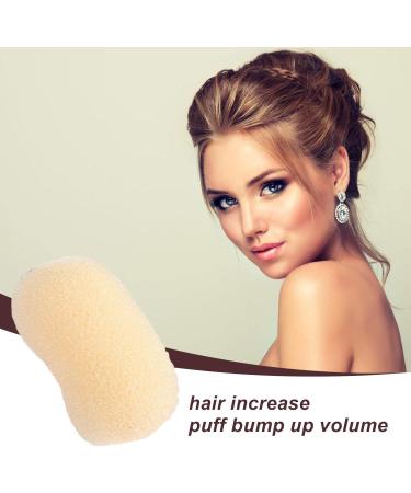 AIBYKS Hair Volume Pad - Sponge for Increased Volume | Easy-to-Use Hair Accessories for Women & Girls - Beige Volume Padding for Clips - Buy Online on GoSupps.com