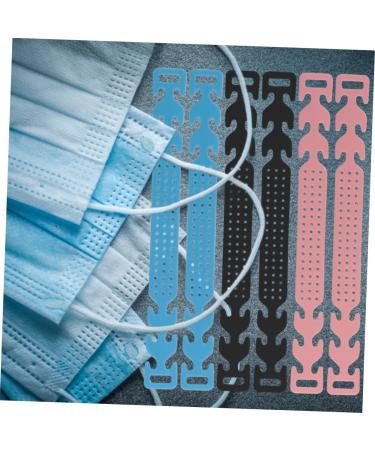 Frcolor 30 Piece Practical White Gloves & Black/White Mask Ear Strap Hooks - Anti-Strangulation Face Mask Accessories for Enhanced Comfort - Buy Online on GoSupps.com