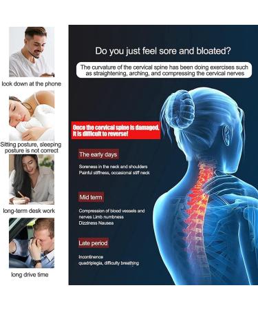 JLASDR Neck Protection Cervical Traction Device Relief for Neck & Shoulder Pain Tension Strain & Pinched Nerves International Shipping Available - Buy Online on GoSupps.com