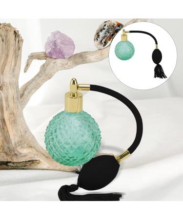 minkissy Glass Spray Bottle Vintage Perfume Spray Bottle Refillable Vintage Perfume Bottle Empty Glass Perfume Spraying Bottle Retro Perfume Bulb Bottle Green Airbag Perfume Travel Spray Bottle - Buy Online on GoSupps.com