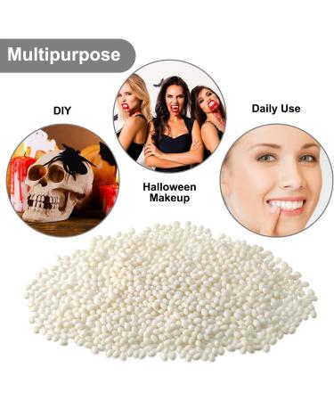 50g Tooth Solid Gel for Temporary Tooth Repair - Thermal Fitting Pearl Teeth Pellet Glue for Halloween - Fill Missing & Broken Teeth - Buy Online on GoSupps.com
