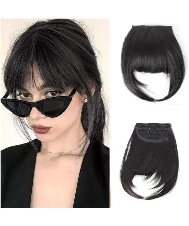 Fake Bangs Synthetic Hair Bangs Clip in Hair Extensions Natural False Hair Blunt Bangs for Daily Use Hair Accessories Women Bangs Hair Clip Extensions(18-613) 10inches 18-613 - Buy Online on GoSupps.com
