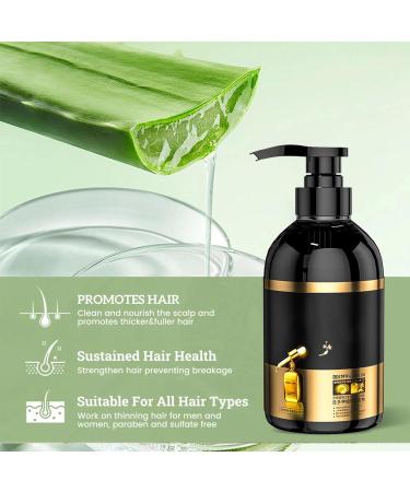  Generisch Bai Hei Ke Anti-Hair Loss Shampoo 300ml Multi-Volume Natural Botanical Shampoo Ginseng Shampoo for All Hair Types (2 Pack) - Buy Online on GoSupps.com