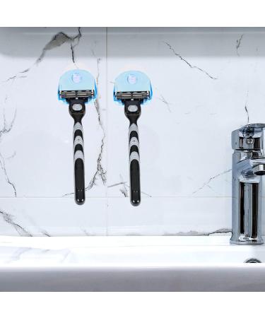 Fomiyes 2-St Razor Holder - Wall-Mounted Shower Hooks & Suction Cup Towel Storage for Easy Bathroom Organization - Buy Online on GoSupps.com