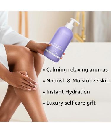 Vitamin In-Shower Body Conditioner | Soft Skin Moisturizer 2-in-1 Bath & Shower Oil | Non-Greasy Lavender Vanilla | Nourishing Self-Care Spa Gift - Buy Online on GoSupps.com