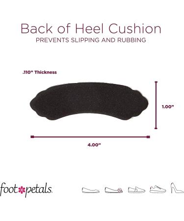 Foot Petals Heavenly Heelz Heel Pads for Women - Comfort & Style in Medium Silver - International Shipping Available - Buy Online on GoSupps.com