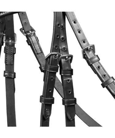 Buy WALDHAUSEN Hannover Standard Bridle Black for Thoroughbred & Cob | International Shipping Available - Buy Online on GoSupps.com