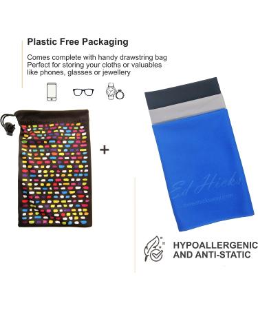 Extra Large Premium Microfiber TV Screen Cleaning Cloths - Pack of 4 | 12 x 12 inches | 30x30cm | 300 Wash Guarantee | Chemical-Free Cleaning | Non-Scratch | for OLED, LCD, iPad, Laptop Screens with Storage Pouch - Buy Online on GoSupps.com