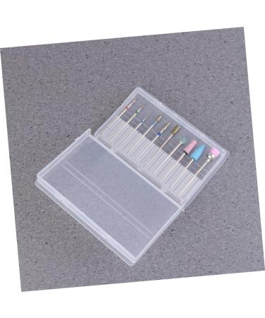 minkissy Faux Nails Artificial Nails Nail Drill Bits Cuticle Clean Drill Set Manicure Kit Nail Painting Kit Nail Bit Electric Nail Drill for Acrylic Nails Nail Drill Tool Nail Grinding Head Size 1 Picture 3 - Buy Online on GoSupps.com