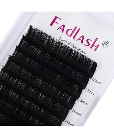 Individual classic eyelash extension 0.20mm D Curl Mix 13-16mm black natural eyelashes Professional classic individual eyelash extensions Mix (13-16) 0.20-D - Buy Online on GoSupps.com