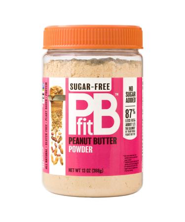 BetterBody Foods PBfit Sugar-Free, Made with Erythritol and Monk Fruit, All-Natural Peanut Butter Powder 368g (13 Ounces)