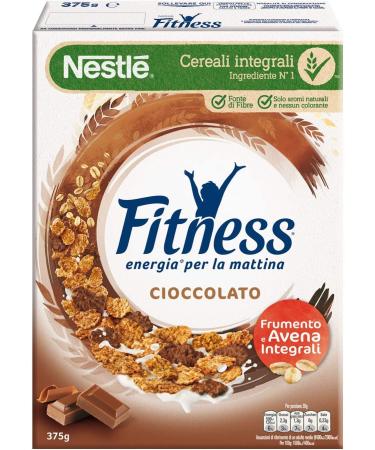 Nestl Cereali Fitness Cioccolato Grains Whole Grain Chocolate 375 gr