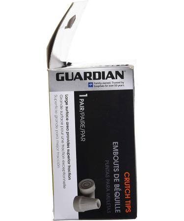 Medline Guardian Super Crutch Tip - Gray - 7/8 Inch - Buy Online on GoSupps.com