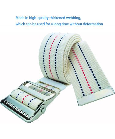 LAMBOX Gait Belt - Beige 60 Inch - Walking Transfer Belt for Seniors, Caregivers, Nurses, Therapists - Includes Belt Loop Holder - Pack of 1 - Buy Online on GoSupps.com