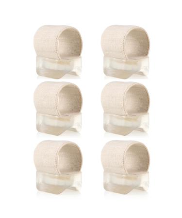 JSHSHILD Groß toe separator bale corrector hallux valgus rail toe protection relief from pain due to bale toes overlaps drifting toes or other complaints beige s