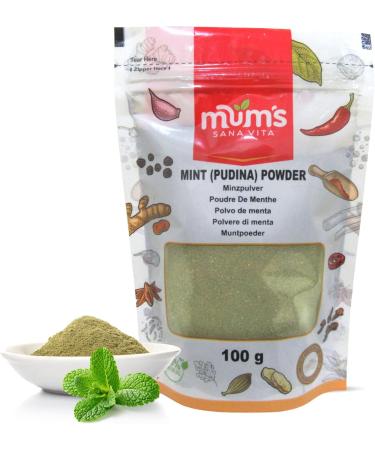 Mum's Premium Peppermint Herb Powder Seasoning 100g | Mint - Pudina Powder - Buy Online on GoSupps.com