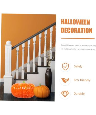 Alipis Simulation Pumpkin Ornaments Pumpkin Prop Simulation Pumpkin Decor Foams Pumpkins Halloween Supplies - Buy Online on GoSupps.com