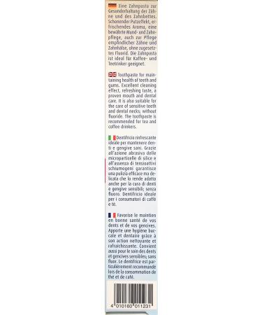 H bner Silicea Toothpaste without peppermint oil 2 x 50 ml double pack - Buy Online on GoSupps.com