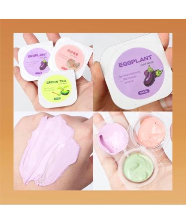 Premium Natural Mineral-Rich Clay Mask Set - 20 Capsules | Rose Dead Sea Green Tea Avocado | Travel-Friendly Facial & Skin Care for Men & Women - Buy Online on GoSupps.com