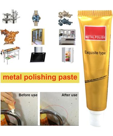 Metal Cleaning Paste - Rust Removing Polishing Cream for All Metal - Automotive Maintenance Cream for Rust Removal for Tin Chromium Brass Magnesium D: 10g Fine - Buy Online on GoSupps.com