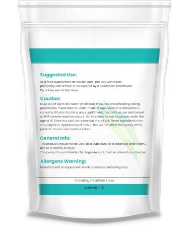 CoQ10 300mg Vegan Capsule - High Strength Ubiquinone Supplement by Nutrivity (365) - Made in UK - Buy Online on GoSupps.com