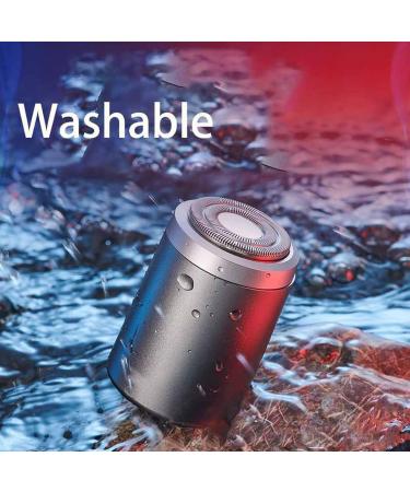 Sopami Mini Electric Shaver - Sopami Portable Mini Electric Shaver USB Rechargeable Waterproof Shaver Electric Beard Trimmer for Men (1pcs) - Buy Online on GoSupps.com