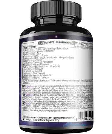 APOLLO'S HEGEMONY Sweet Dreams 180 Capsules - 60 Day Supply - Designed for Enhanced Sleep - Buy Online on GoSupps.com