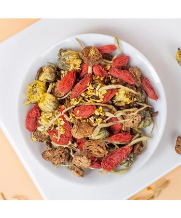 Chrysanthemum goji cassia seed tea 200g Chrysanthemum Cassia Seed Tea Burdock Root Goji Berry Honeysuckle Osmanthus Combination Tea Bag - Buy Online on GoSupps.com