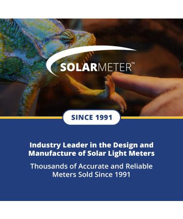 Solarmeter Model 6.2R Reptile UVB Lamp Meter Handheld Digital UVB Radiometer and Light Bulb Tester for Terrarium & Outdoor Activities 0-1999 W/cm2 UVB Made in USA - Buy Online on GoSupps.com
