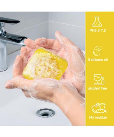 Gregali Antibacterial Lemon Soap Antifungal Natural Lemon Soap Bar Handmade Loofah Lemon Tea Tree Antibacterial Treatment Soap 100g Organic Soap Bar for Tinea Versicolor Folliculitis - Buy Online on GoSupps.com