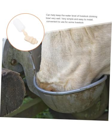 TOVINANNA Tool Trough Livestock Tank Goat Ball Valve Dog Automatic Pig Humidifier Sheep Fill Cattle 20.5x5.5cm As Shown - Buy Online on GoSupps.com