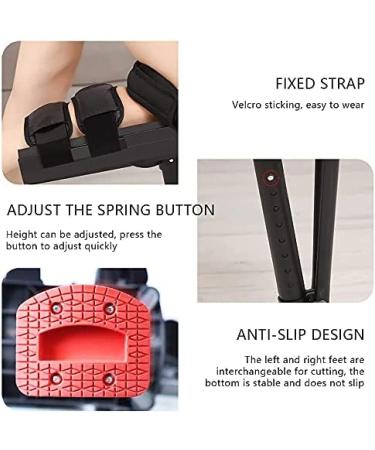 Hands Free Crutches Walking Support Pain Free Knee Crutch Mobility Aids Device for Foot Injuries Ankles Pain Right - Buy Online on GoSupps.com